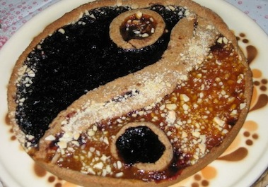 Crostata Yin Yang