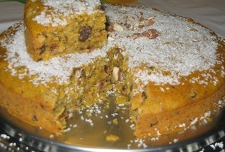 Torta con Zucca e Cocco